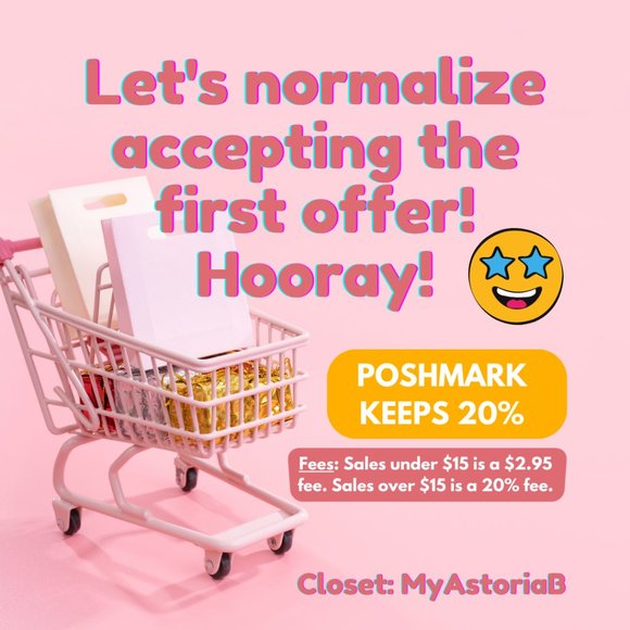 Dear @Poshmark: We need to share other closets easier. Thank you in advance! - Picture 2 of 2